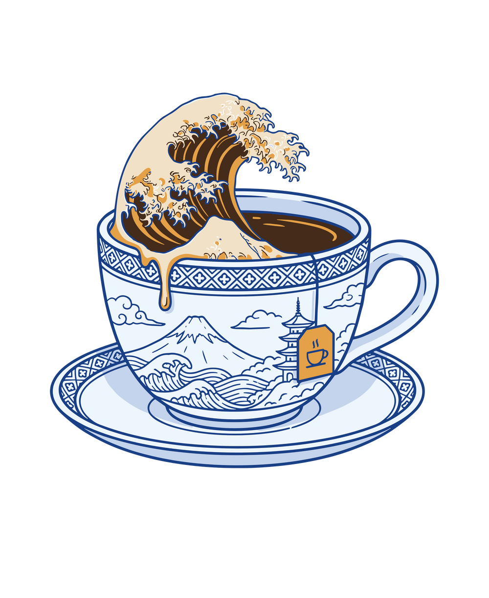 The Great Wave of Tea