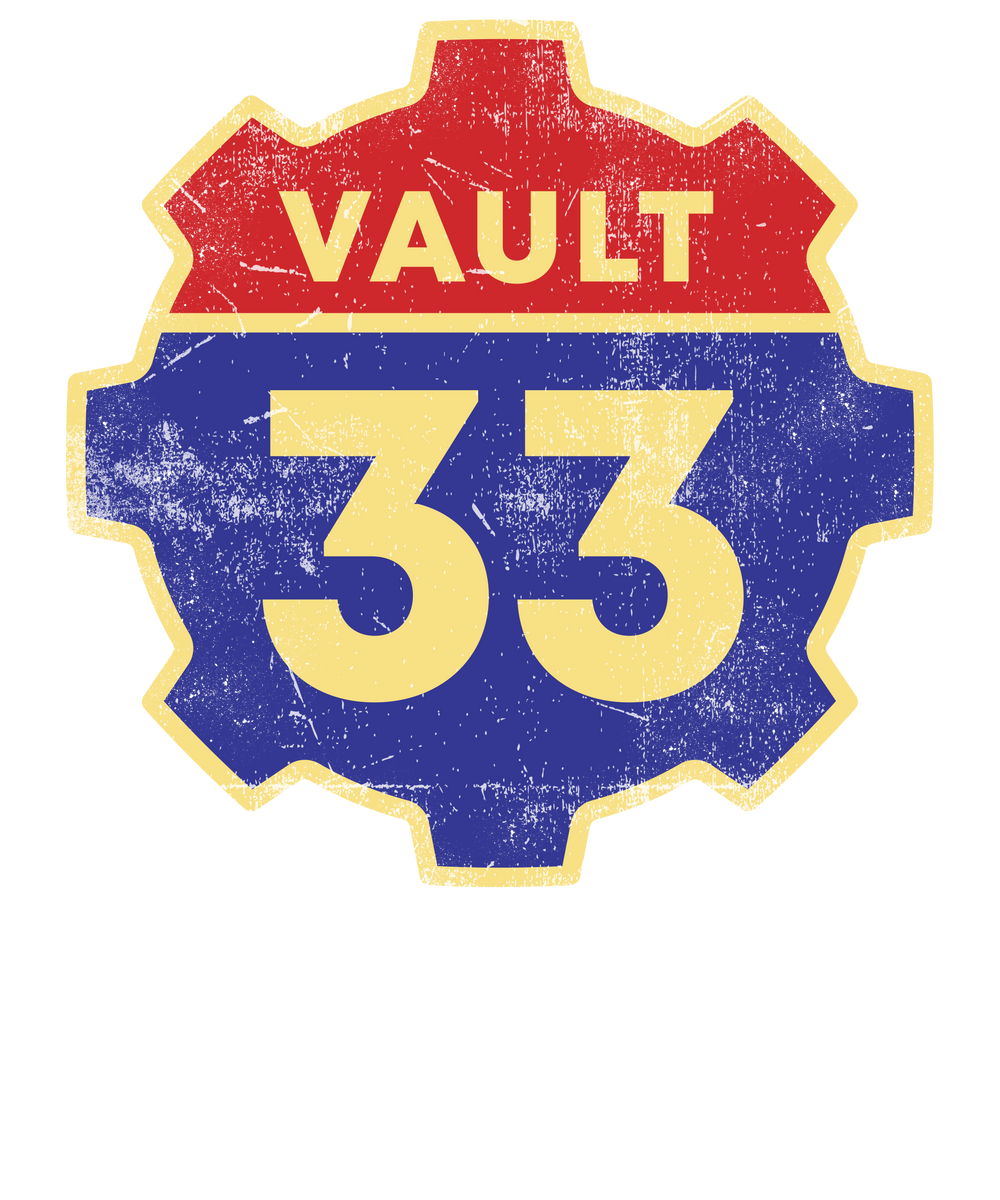 VAULT 33 VINTAGE SIGN