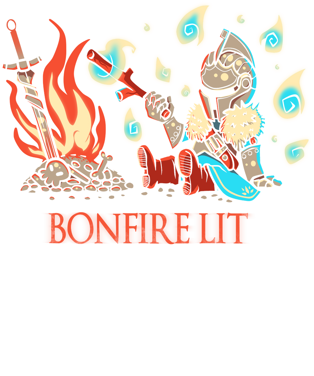 Cute Bonfire Lit