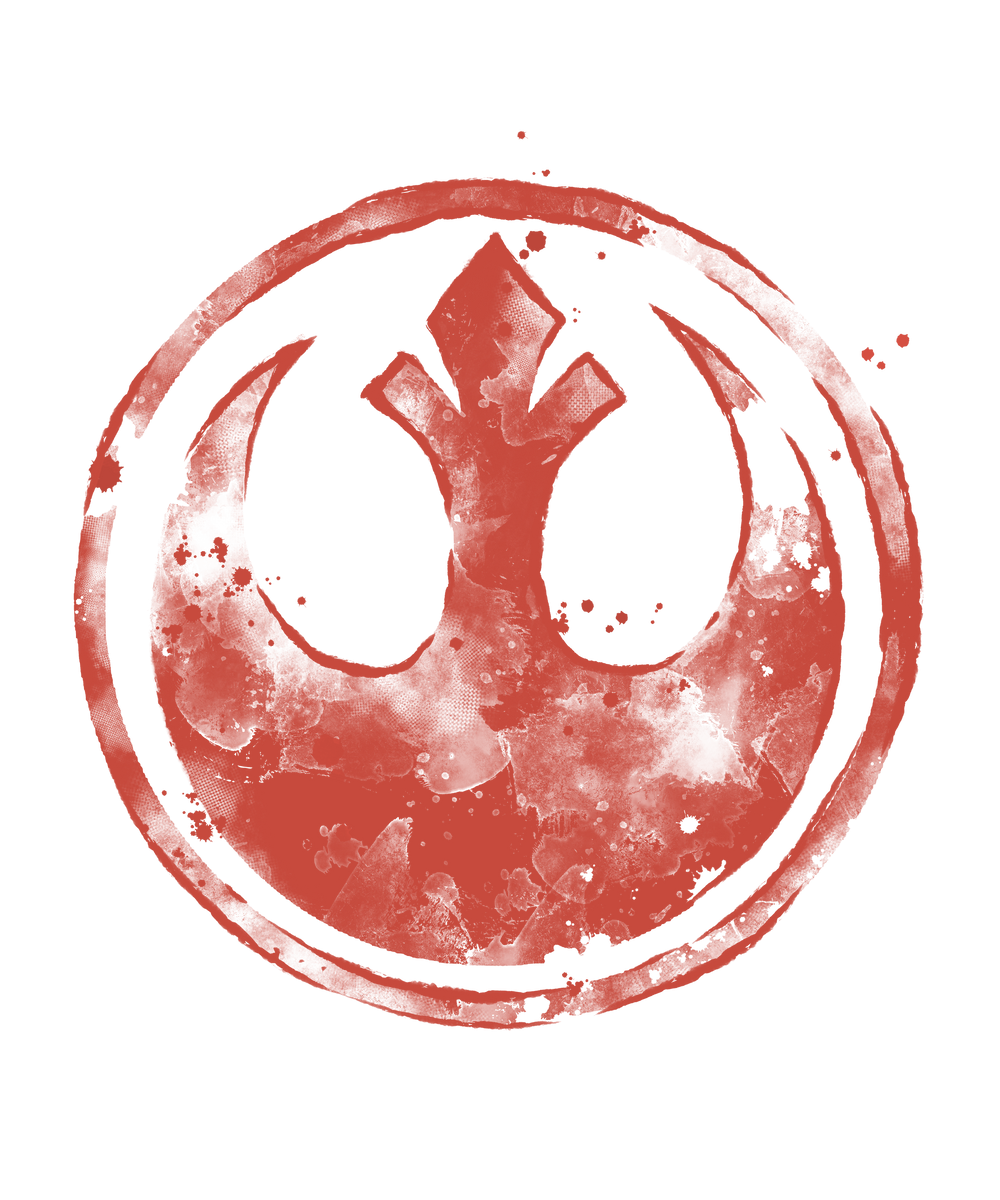Rebel Emblem Sumi-E