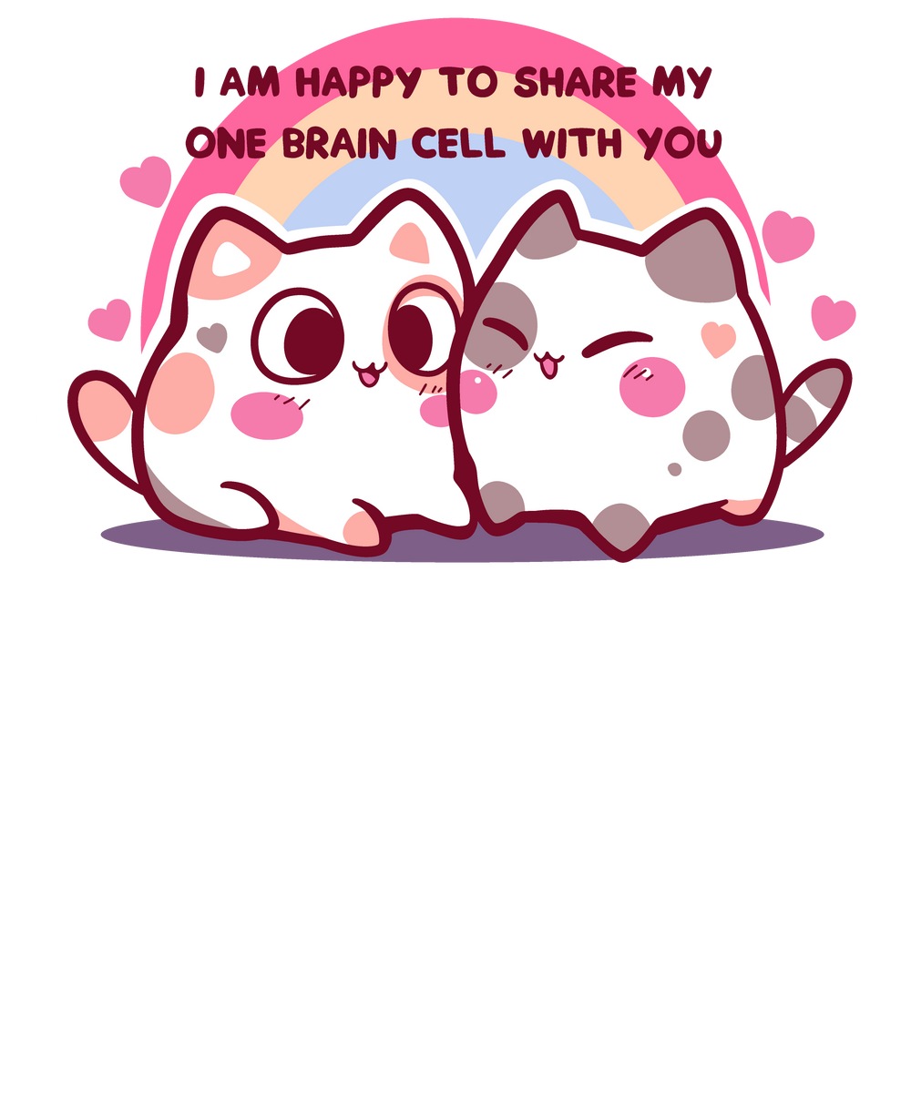 Happy to share my brain cell