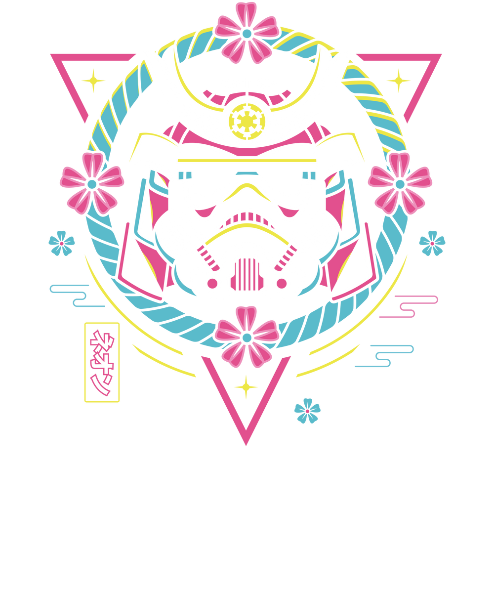 Space Soldier Samurai Vaporwave