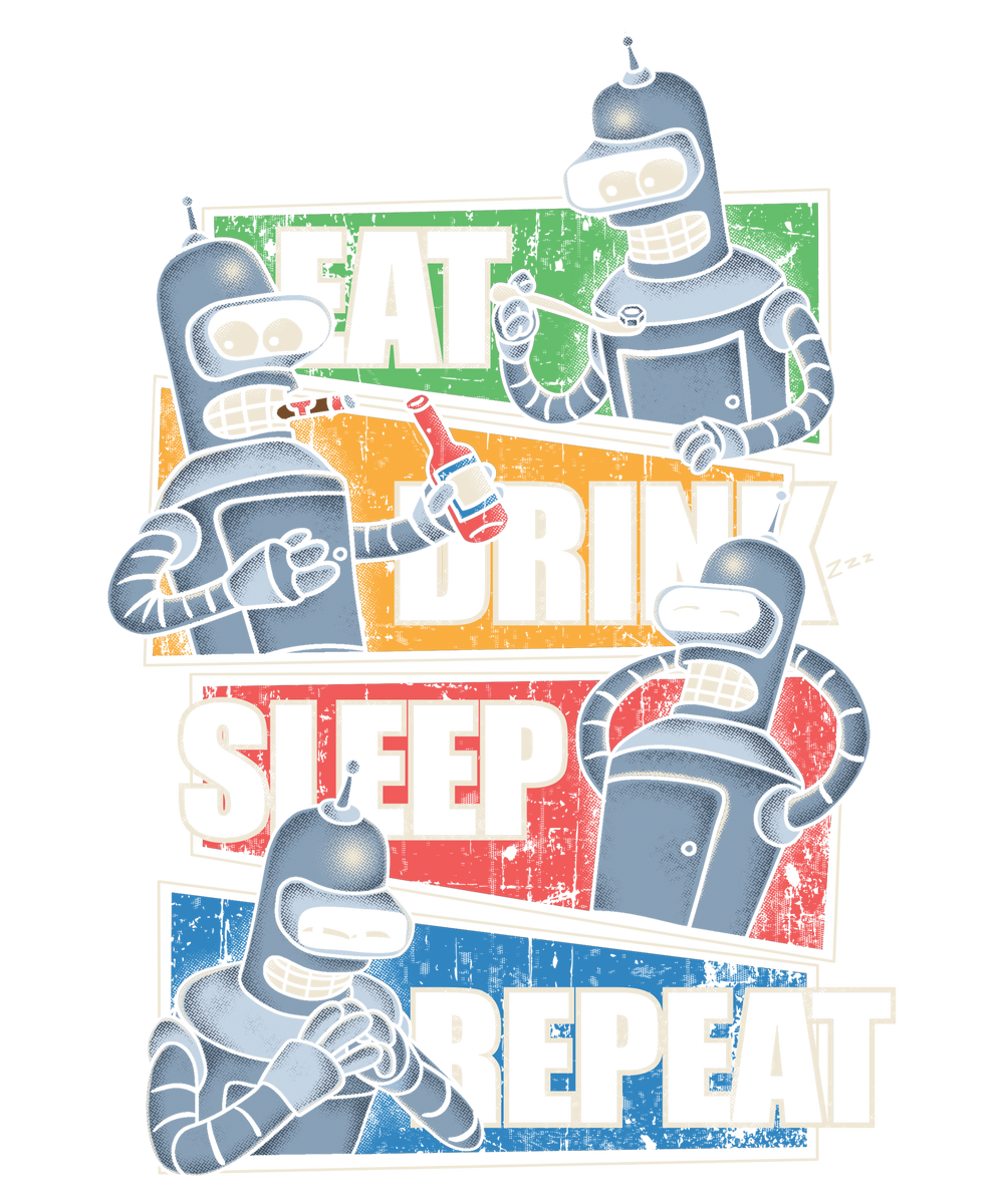 eat drink sleep repeat