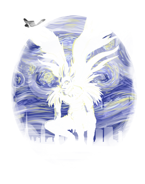 Ryuk in the starrynight