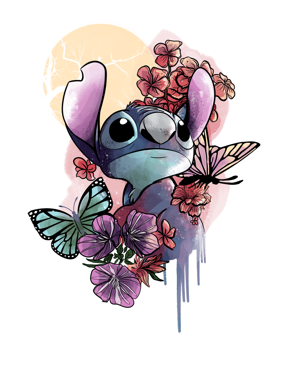 Stitch in moonlight
