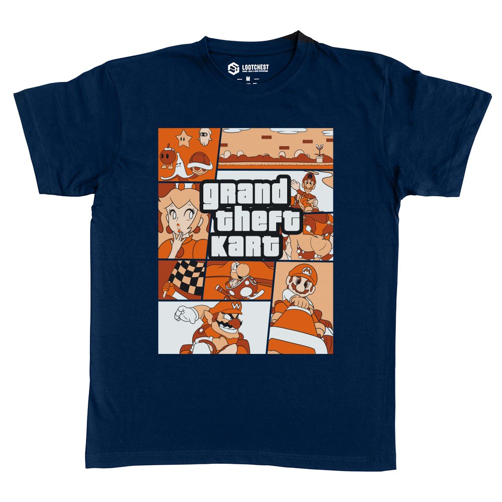 Grand theft Kart orange