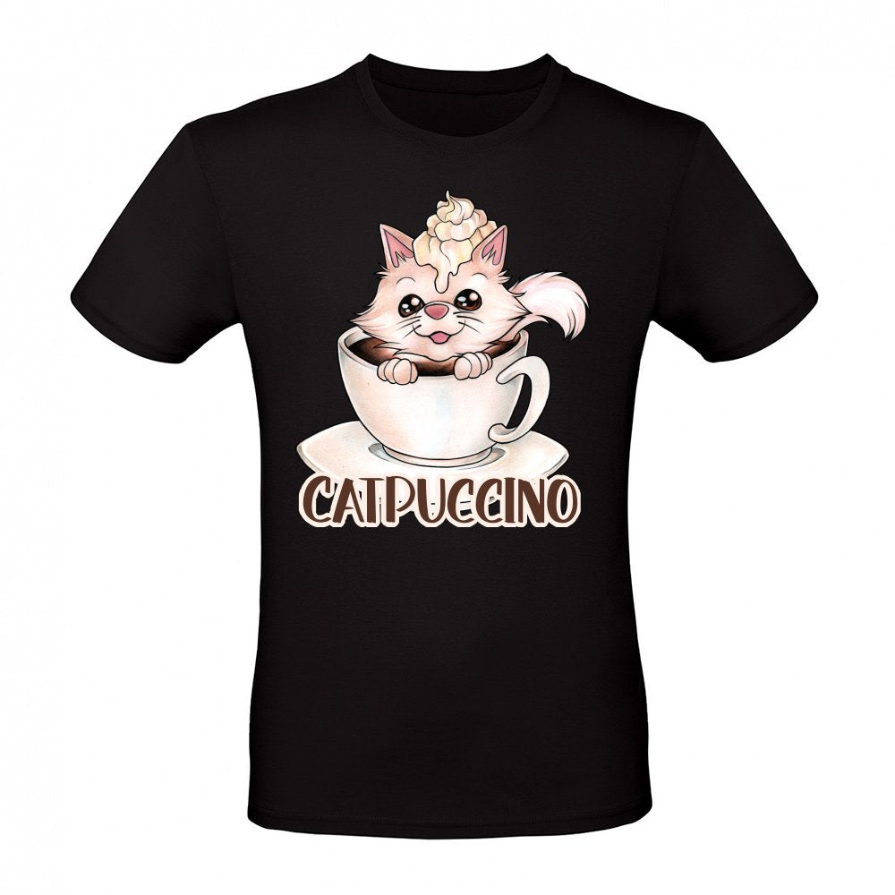 Catpuccino for cats and coffee lovers pun