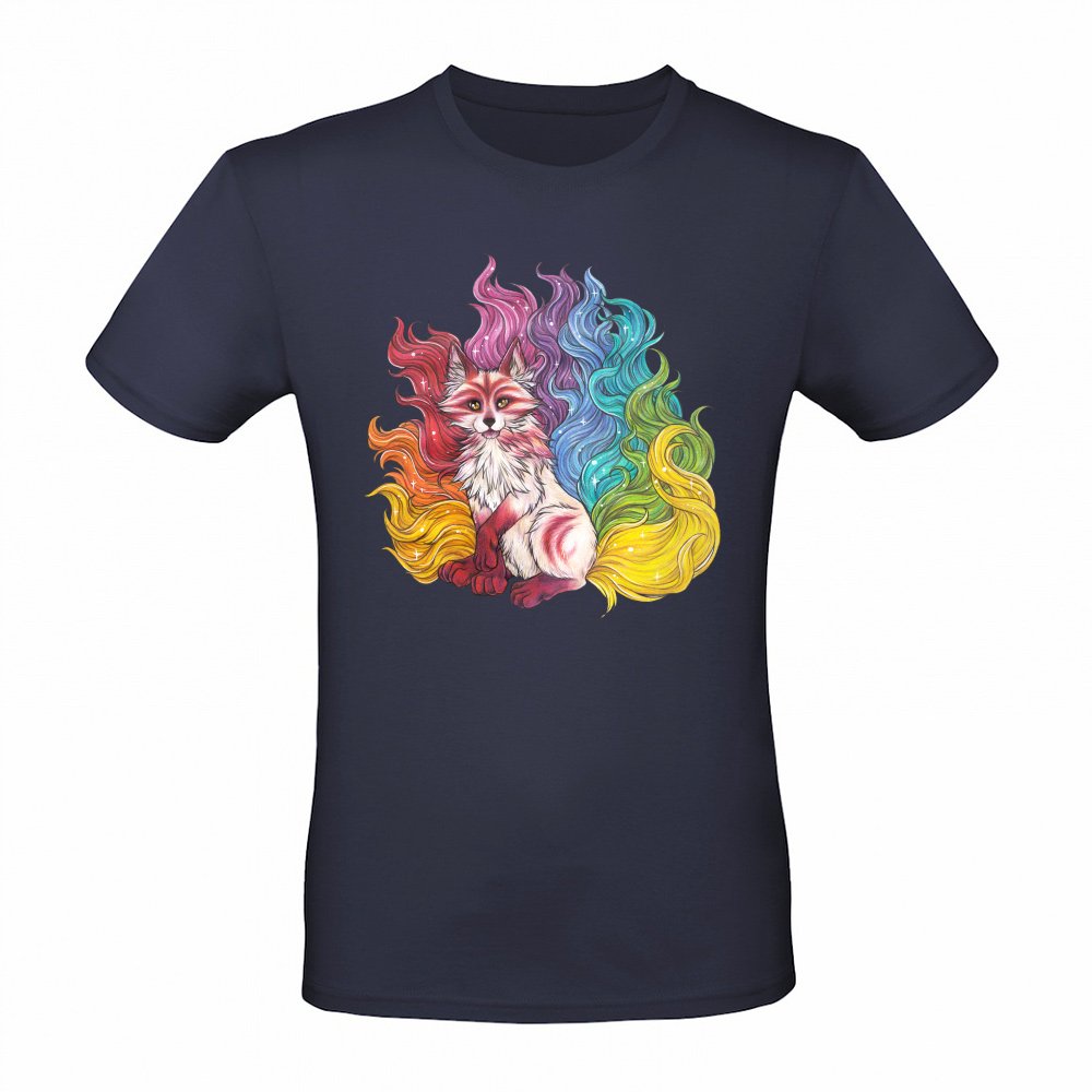 Rainbow Kitsune Mythical Fox Gift Manga