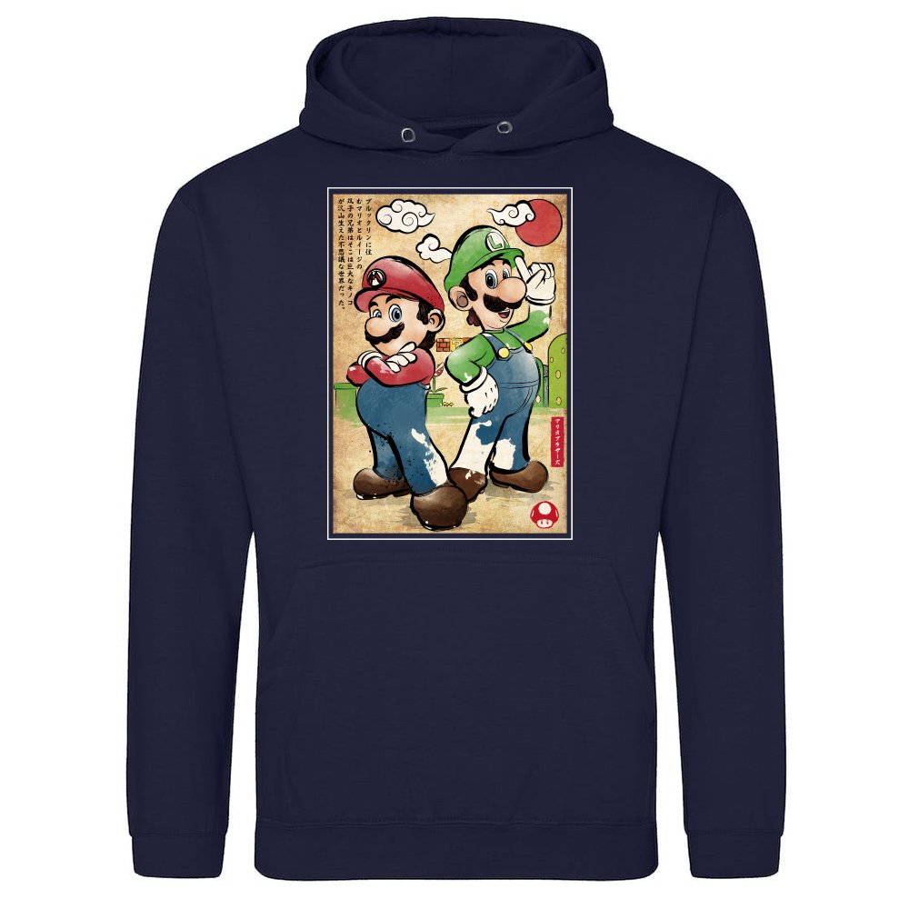 Super Plumber Bros woodblock