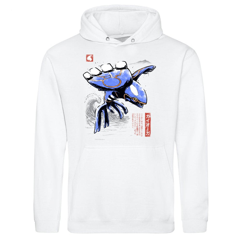Tidal King Kyogre Sumi-E