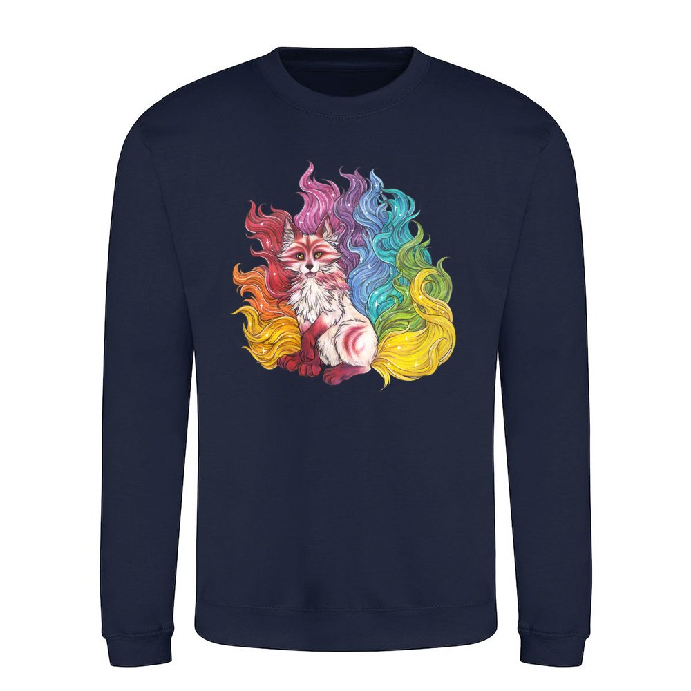 Rainbow Kitsune Mythical Fox Gift Manga