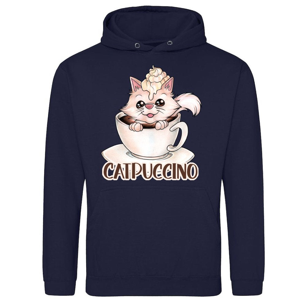 Catpuccino for cats and coffee lovers pun