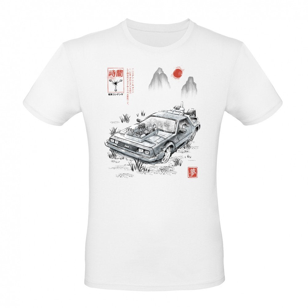 DeLorean Sumi-E