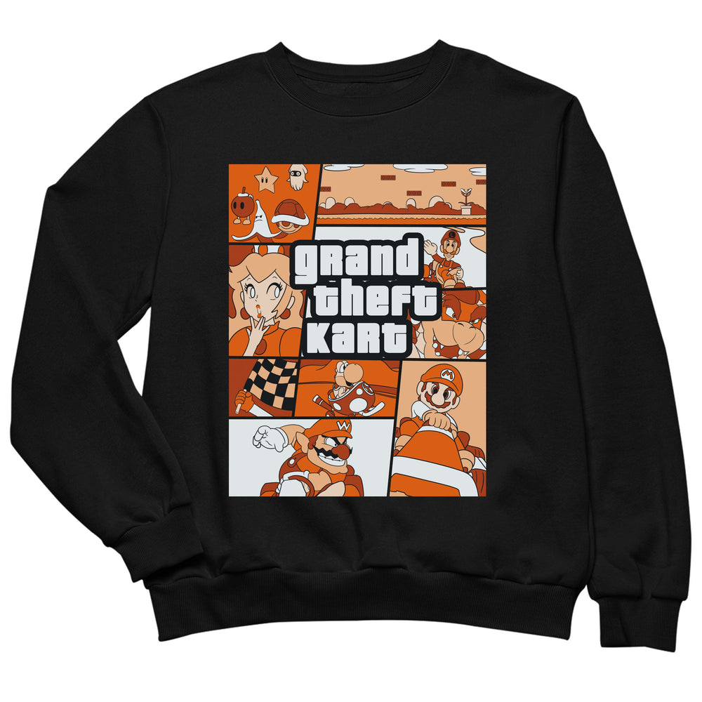 Grand theft Kart orange