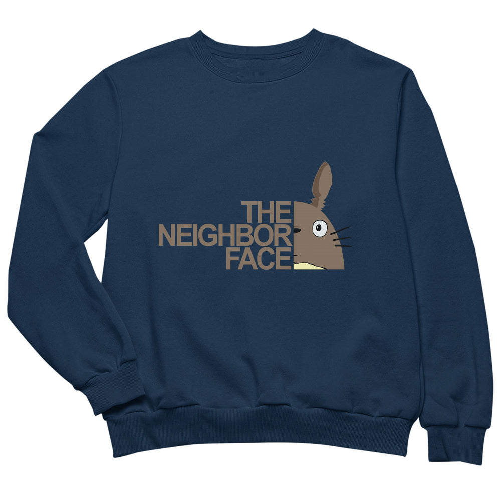 The neighbor's face