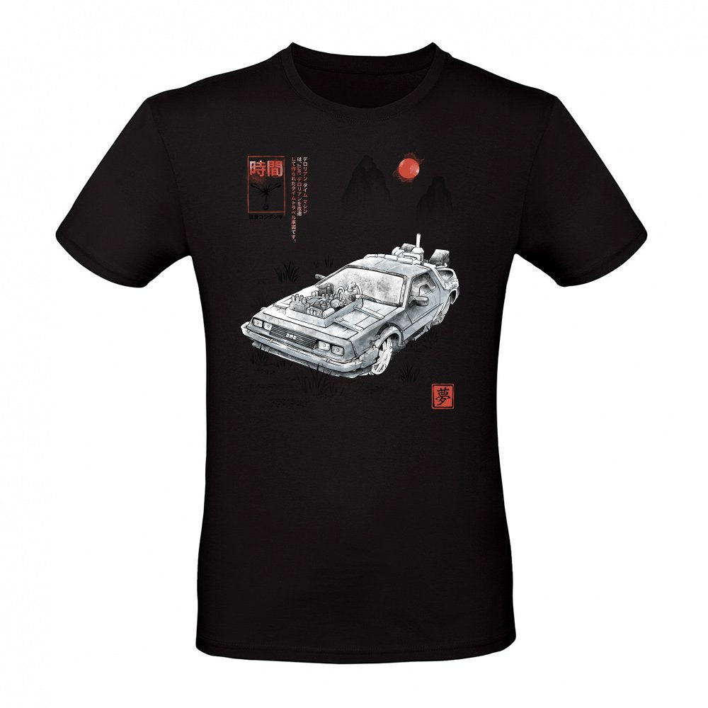 DeLorean Sumi-E