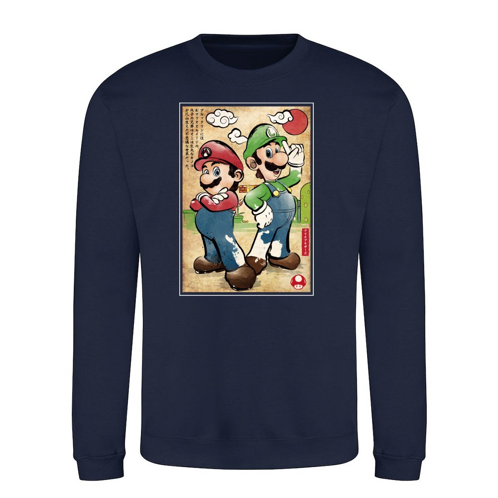 Super Plumber Bros woodblock
