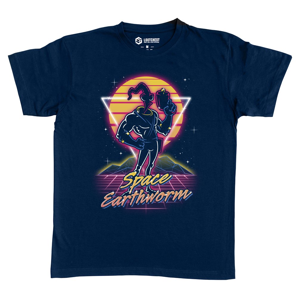 Retro Space Earthworm