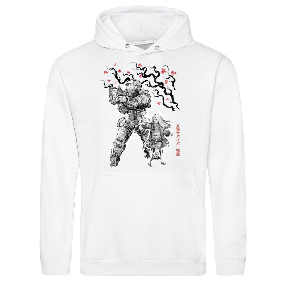 Lunar Survival Sumi-E