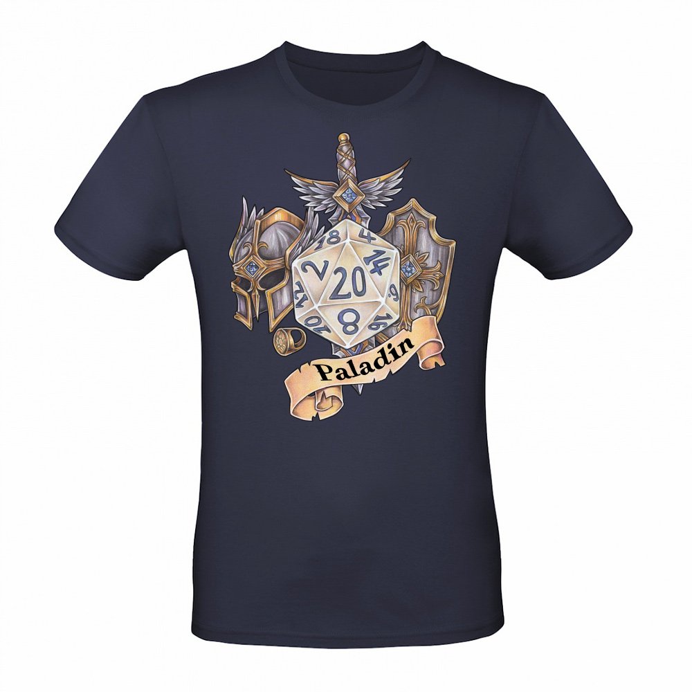 Role-playing Game Tabletop D20 Dice Gift Paladin