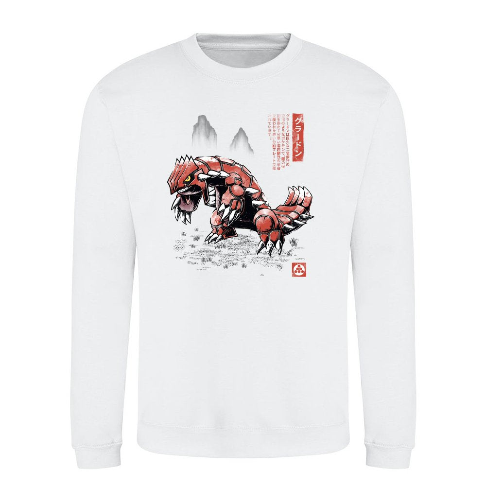 Magma Jaw Groudon Sumi-E