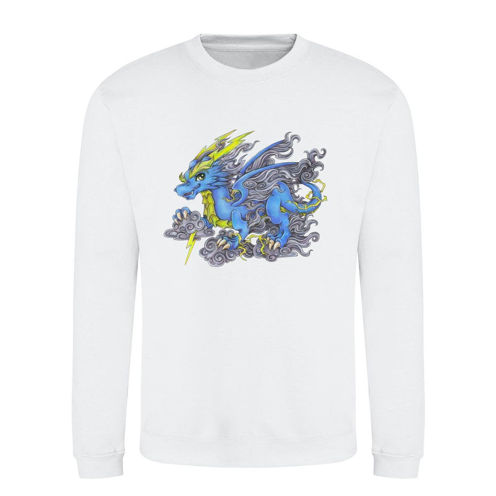 Drachen Fantasy Mythologie Blitz Gewitter