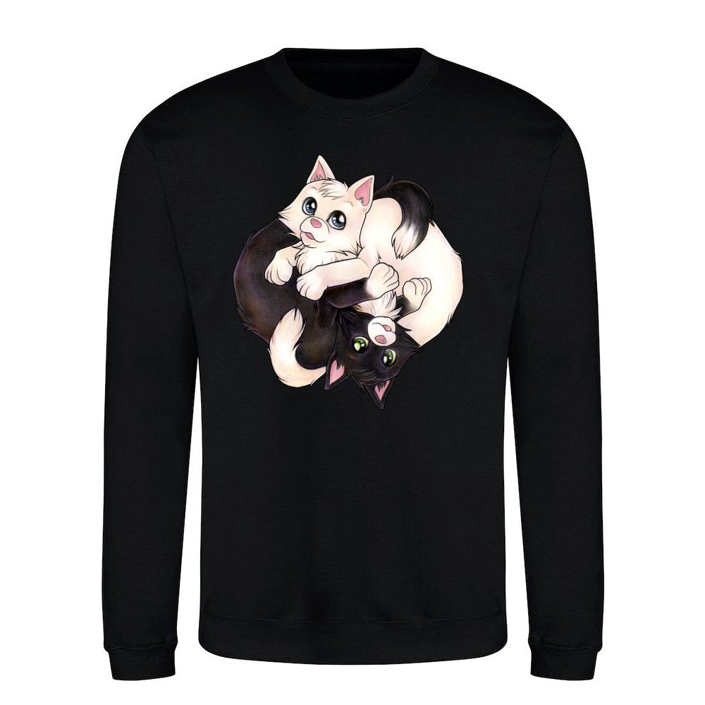 Niedliche Yin Yang Katze Tolles Geschenk Katzenfans Katzenlady