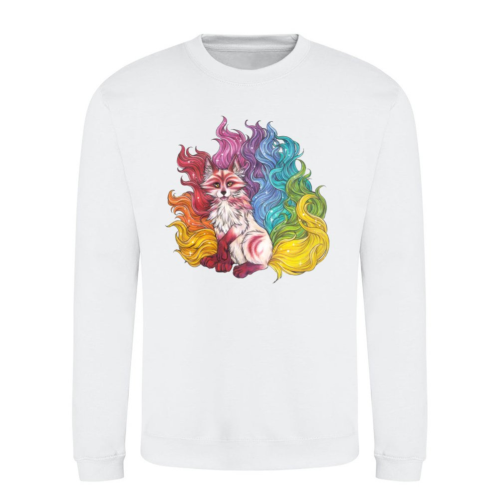 Rainbow Kitsune Mythical Fox Gift Manga