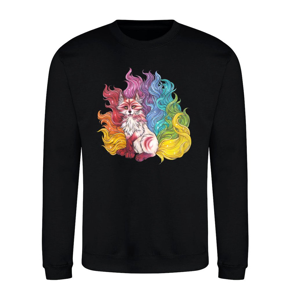 Rainbow Kitsune Mythical Fox Gift Manga