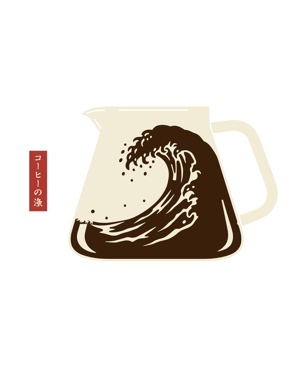 The Great Wave Off Coffee