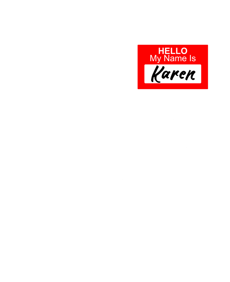 Ich muss den Manager sprechen