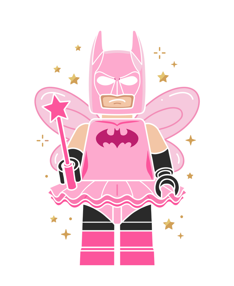 Fairy Knight The Grumpy Pink Crusader
