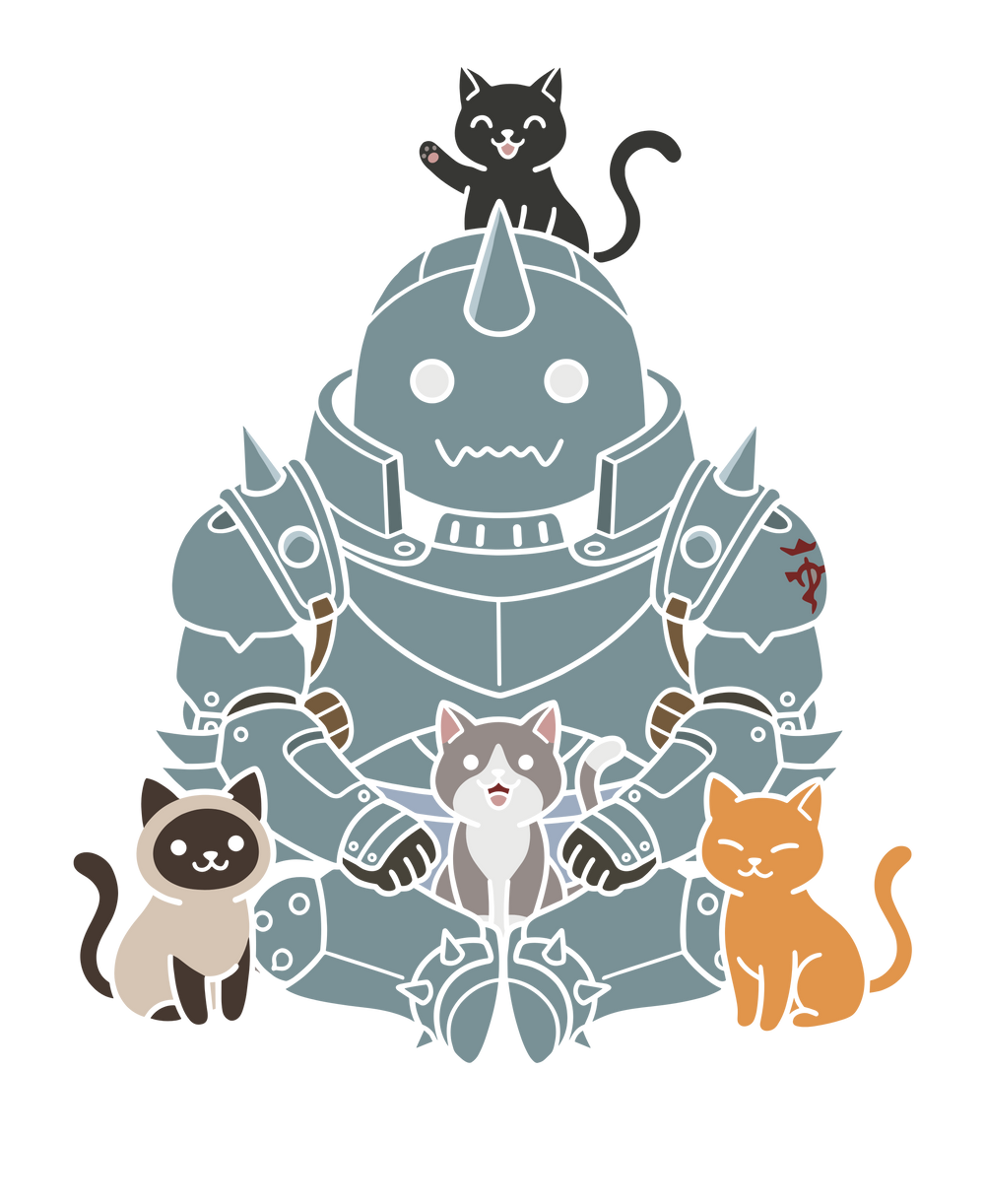 The Gentle Giant Alphonse’s Kawaii Kittens