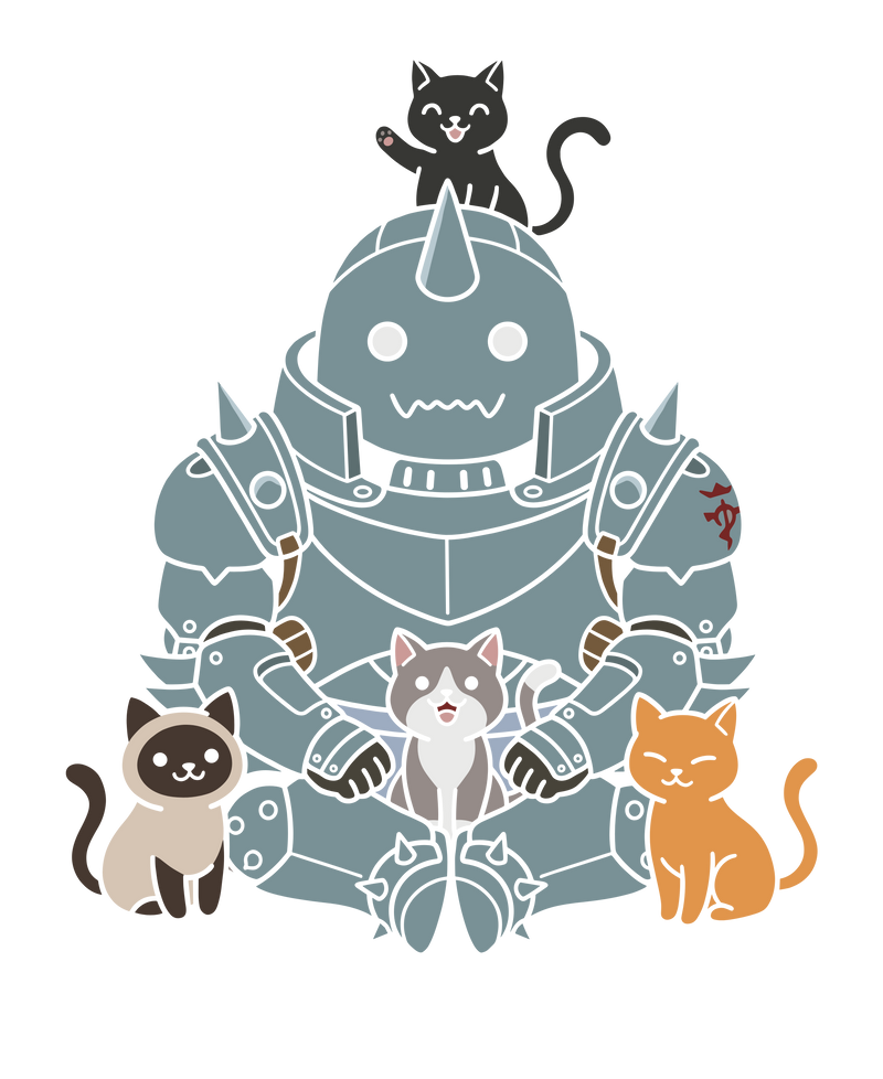 The Gentle Giant Alphonse’s Kawaii Kittens