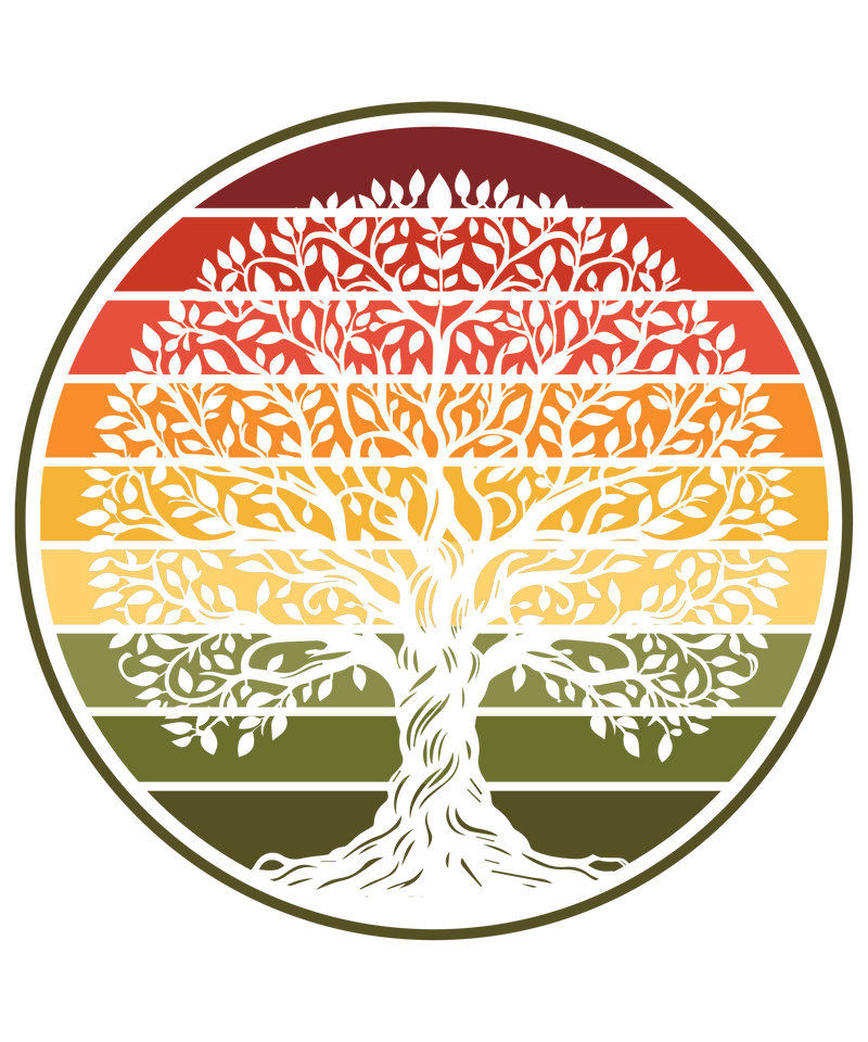 Herbstlicher Baum des Lebens
