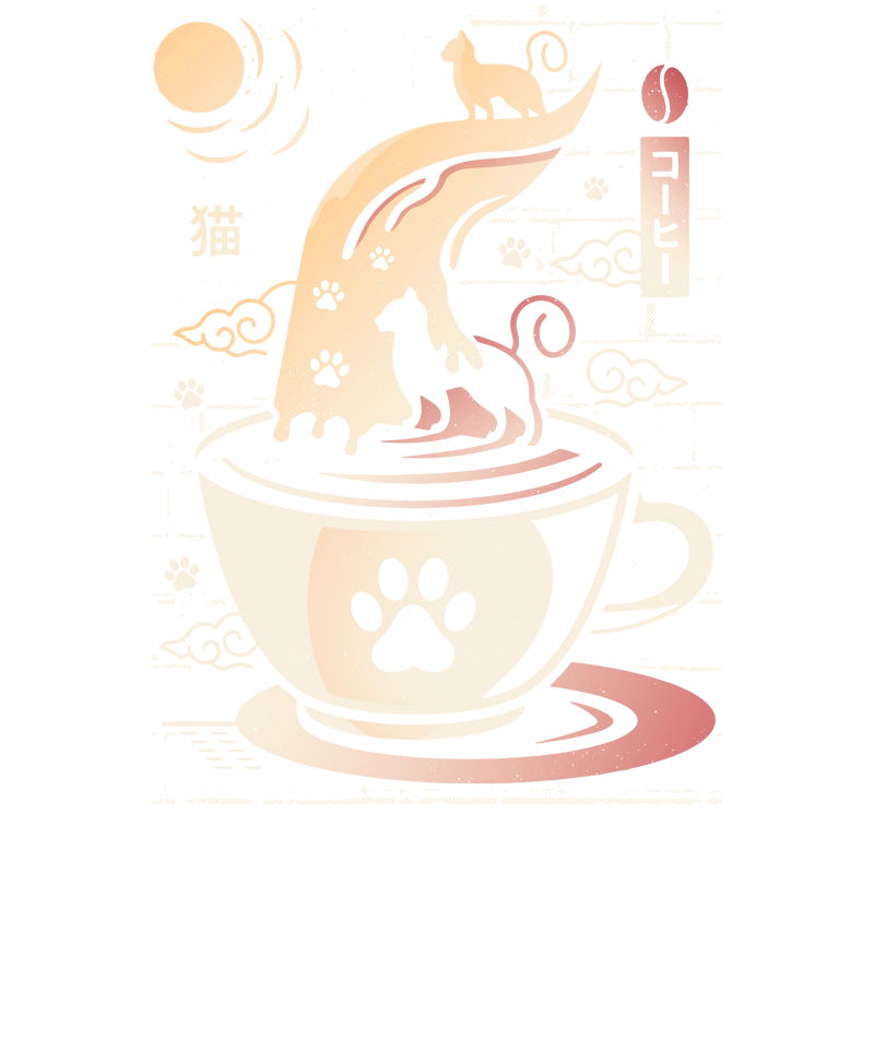 Coffee Night Japanese Cats