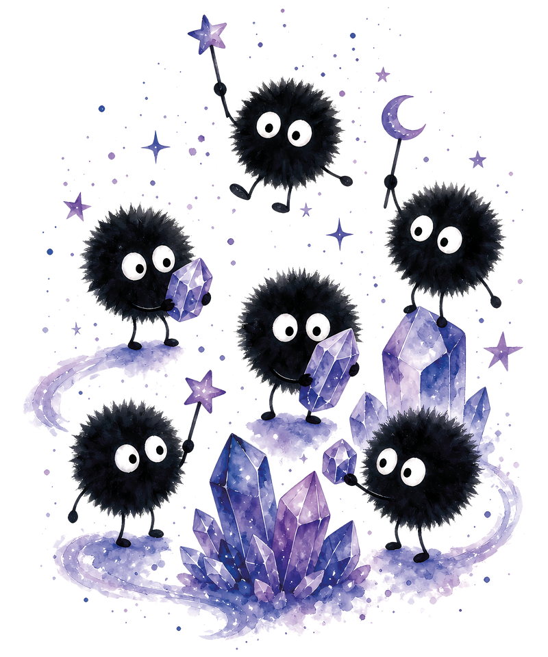 Susuwatari soot sprites soot gremlins explore magic