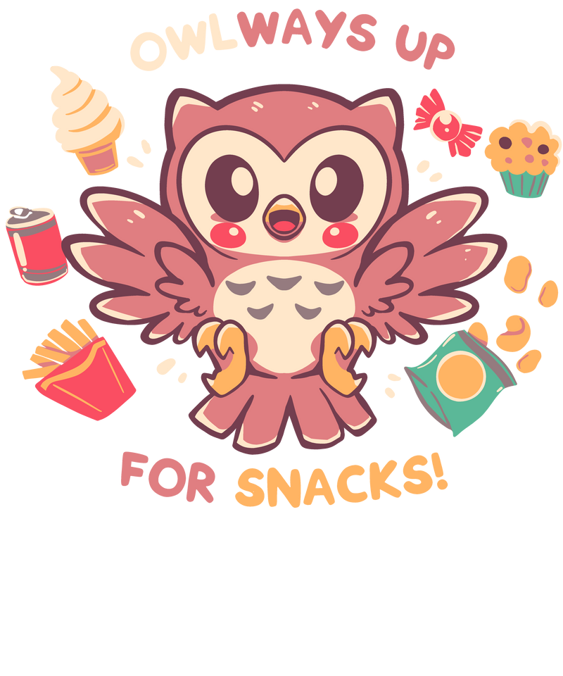 Always up for snacks