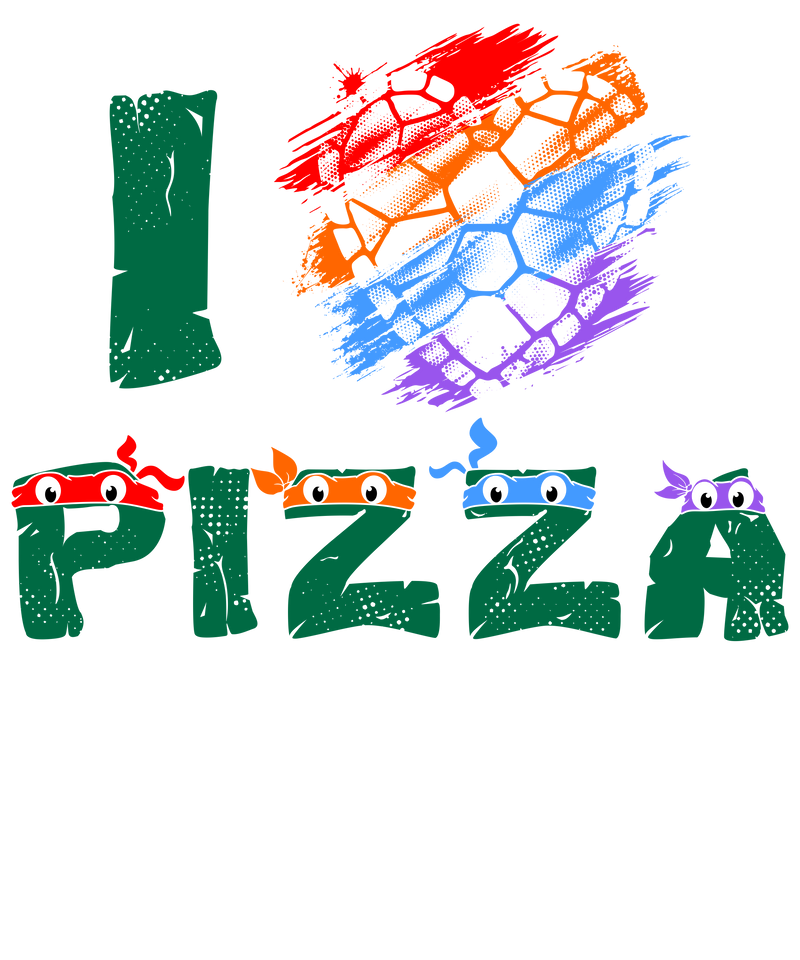 Pizza Lover Ninja Turtles