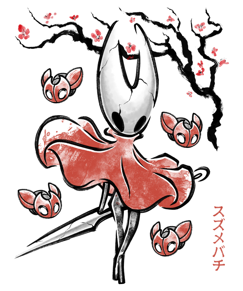 Princess Hornet Sumi-E