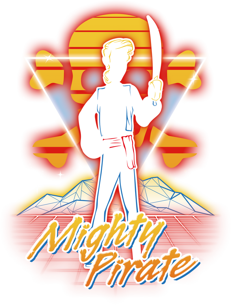 Retro Mighty Pirate