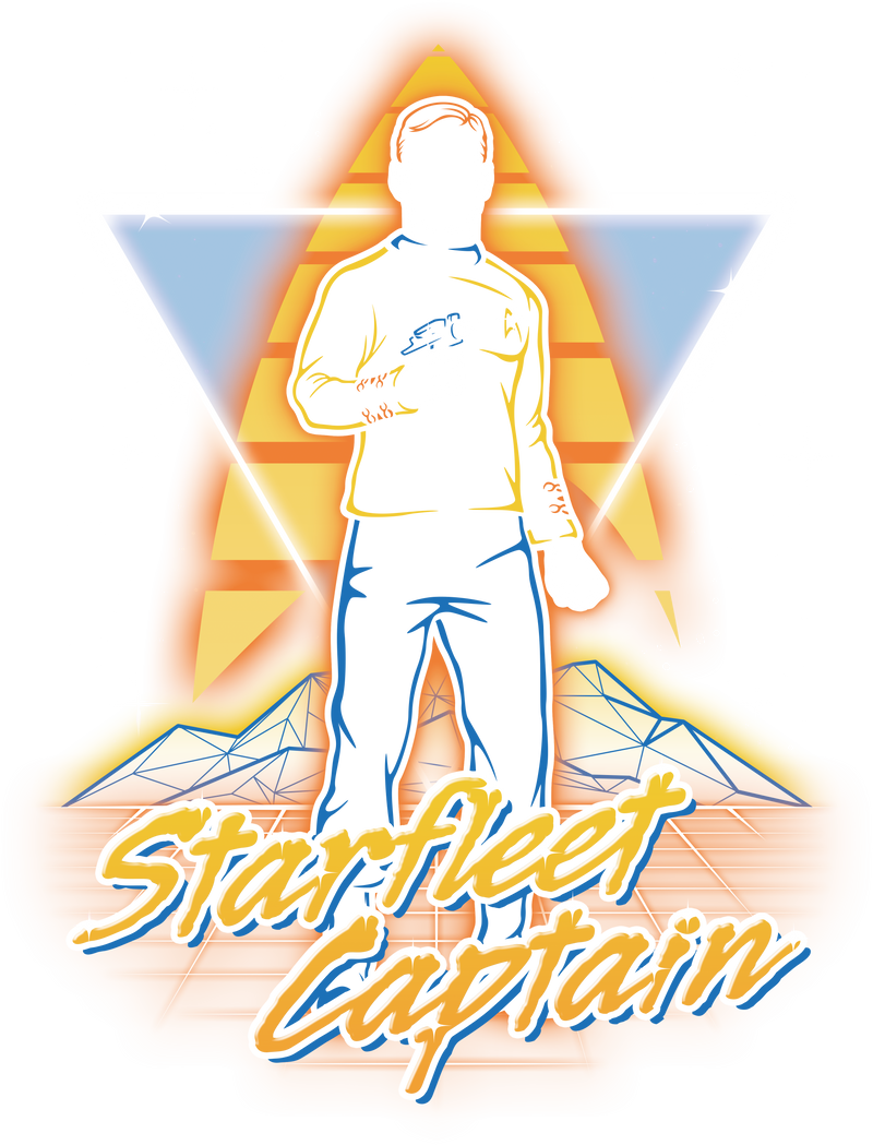 Retro Starfleet Captain
