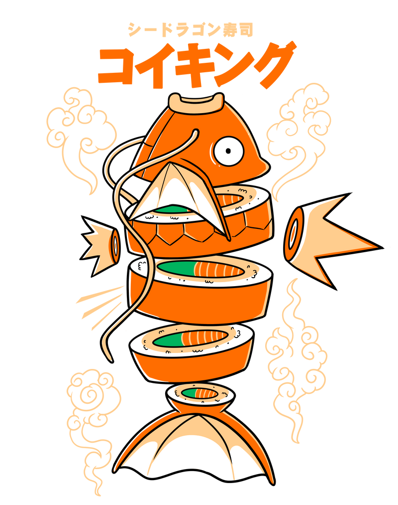 Sushi carp