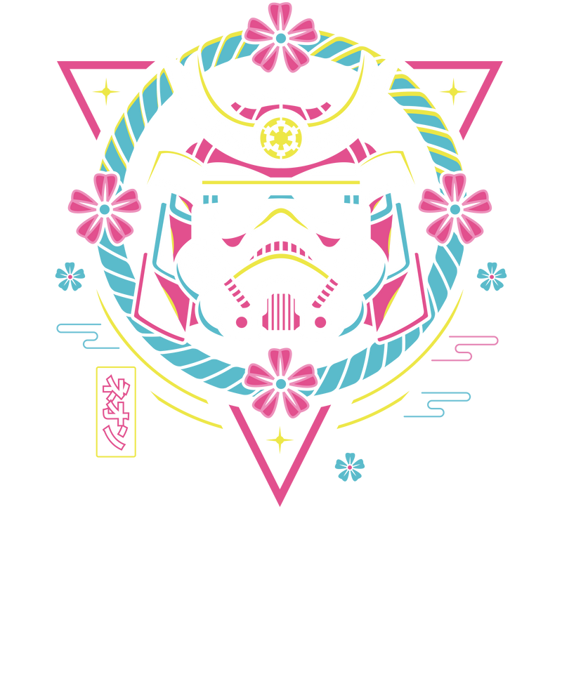Space Soldier Samurai Vaporwave