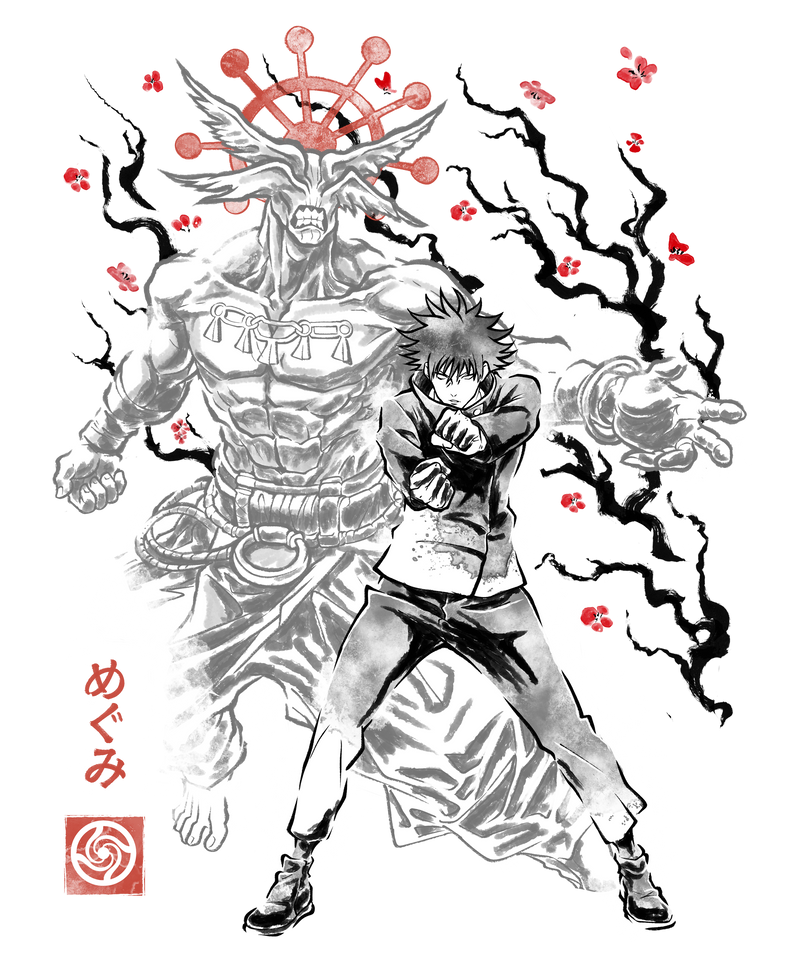 Summoner of the Shikigami General Sumi-E