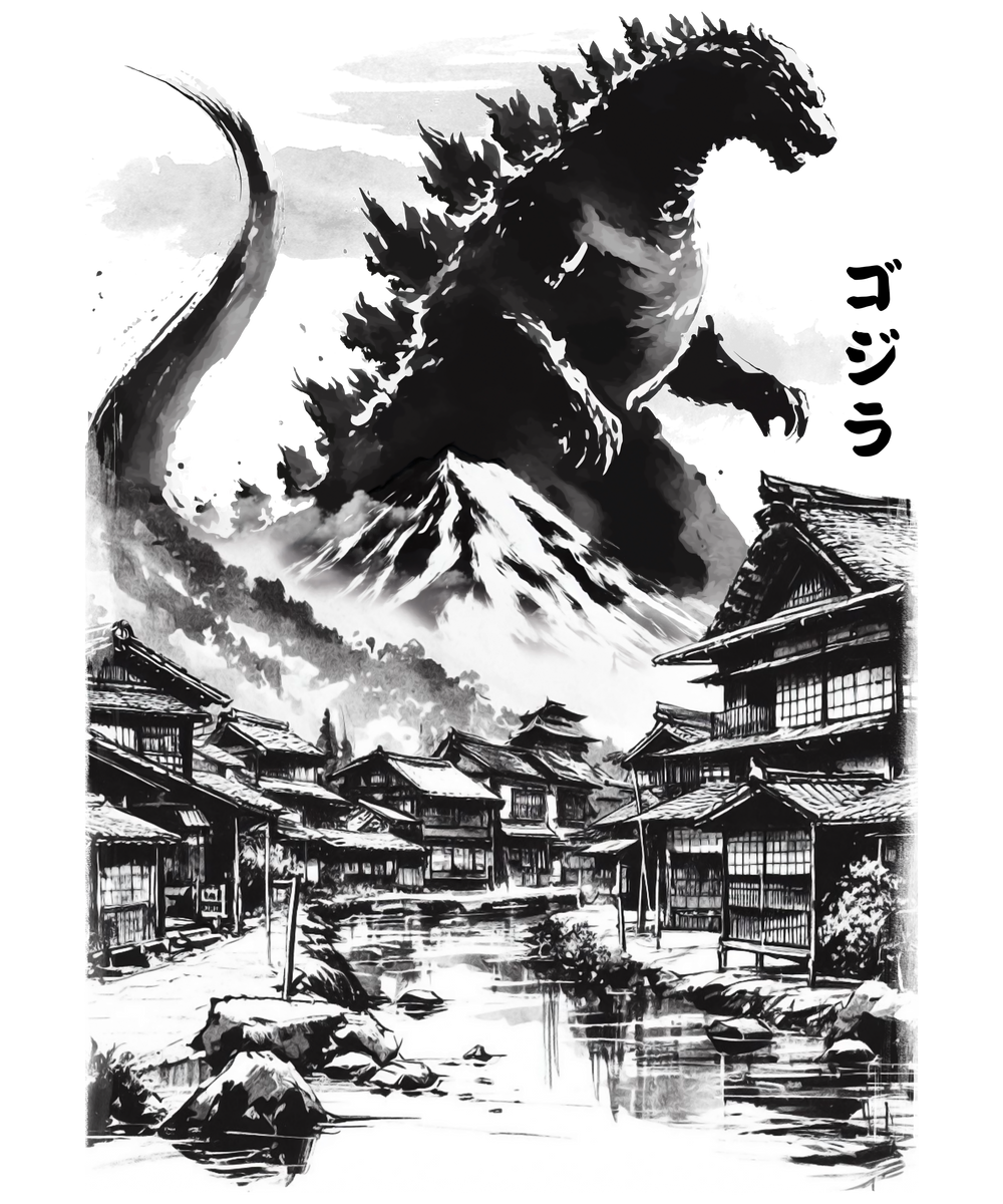 The king in the japanese village