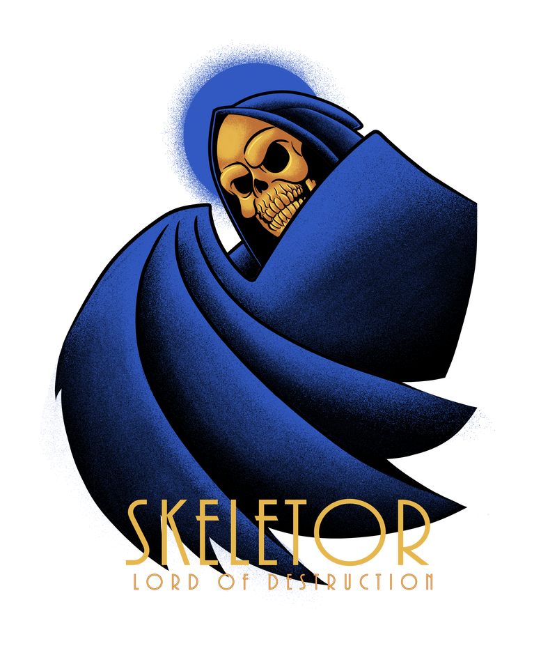 Der Totenkopfgesicht-Zauberer