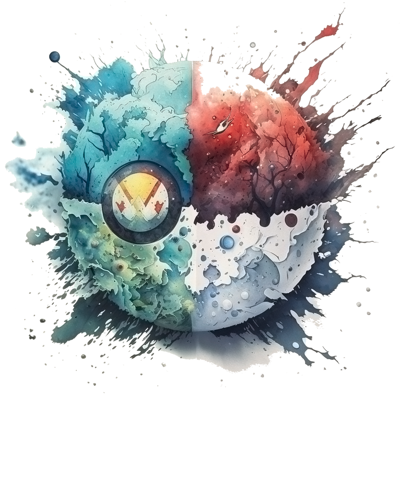 Ball of Elements Watercolor