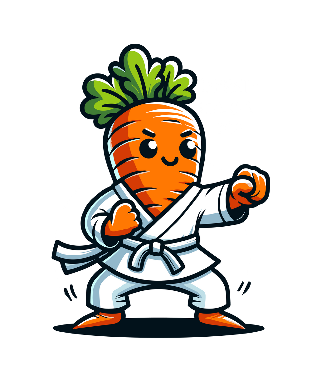 Carrate karate carrot