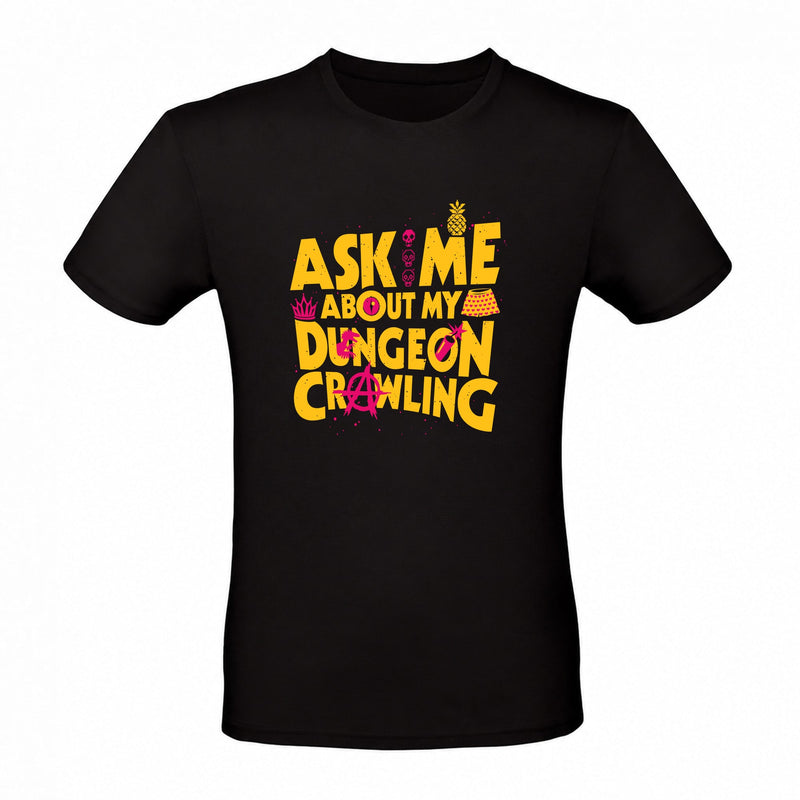 Dungeon Crawling – T-Shirt Schwarz